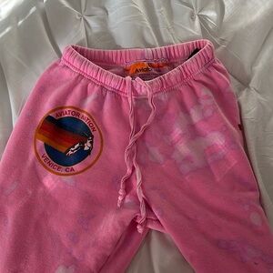 aviator nation size xs neon pink sweats! Old style !!
